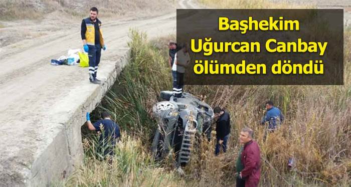 Beşhekim Canbay Eskişehir'de ölümden döndü