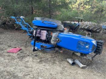 Bilecik’Te Yaşanan Traktör Kazasında Rops Demiri Hayat Kurtardı
