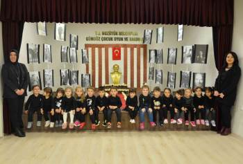 Bozüyük Belediyesi Gündüz Çocuk Oyun Ve Bakımevi’Nde Minik Öğrenciler Atatürk’Ü Andı
