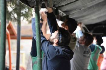 Bozüyük Belediyesi İftar Çadırı Ramazan İçin Hazırlanıyor
