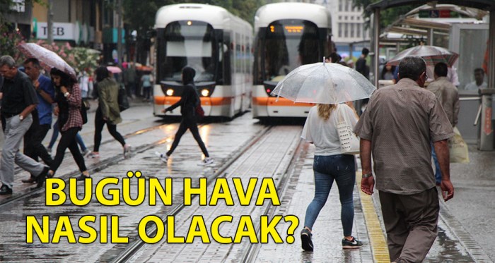 Bugün Eskişehir'de hava nasıl olacak!..