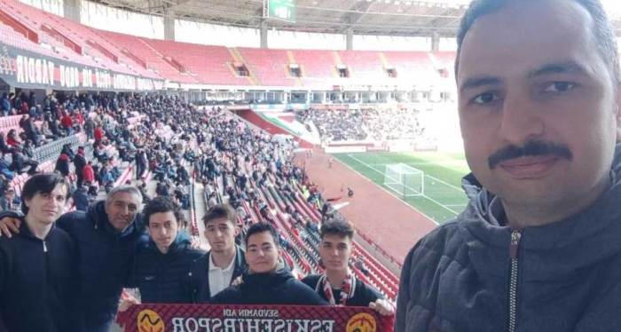 ÇEDES öğrencileri Eskişehirspor maçında!