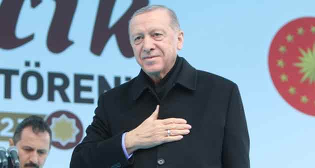  Cumhurbaşkanı Erdoğan'dan açılışta önemli açıklamalar
