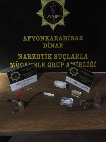 Dinar’Da Uyuşturucu Operasyonu: 3 Gözaltı
