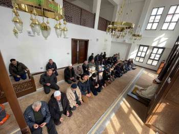 Dumlupınar Abdülhamid Han Camii İbadete Açıldı
