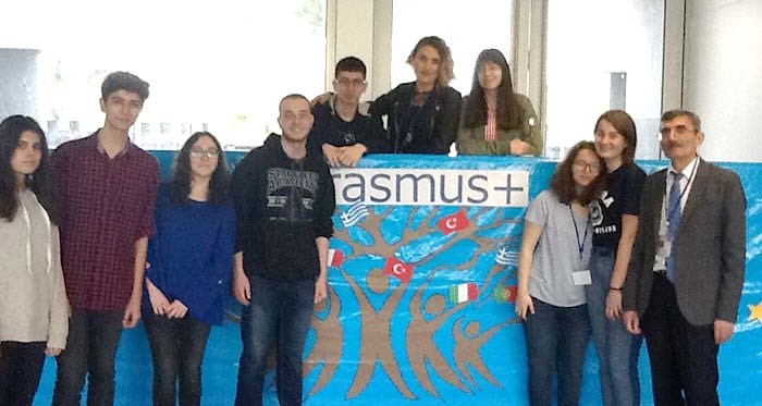 EAL Erasmus Projesi için Coimbra'da