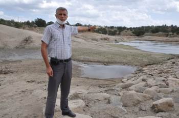 Efir Göleti’İnde Su Seviyesi Yüzde 80 Azaldı
