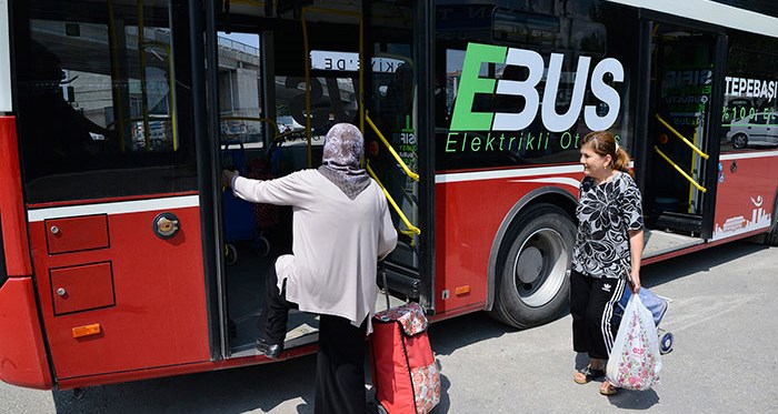 Elektrikli otobüsler pazar servisine devam ediyor