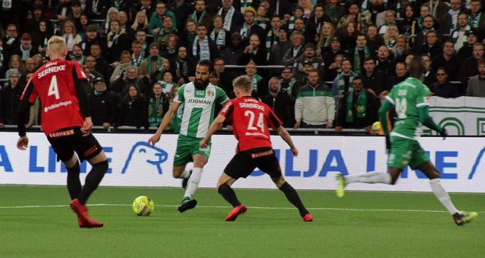 Erkan Zengin'in Hammarby'de ilk maçı
