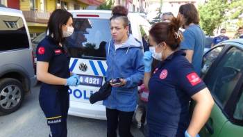 Eşi Tarafından Boğularak Öldürülmek İstenen Kadını Polis Kurtardı
