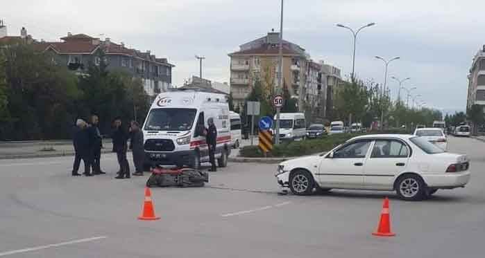 Eskişehir 71 Evler'de trafik kazası: 1 yaralı