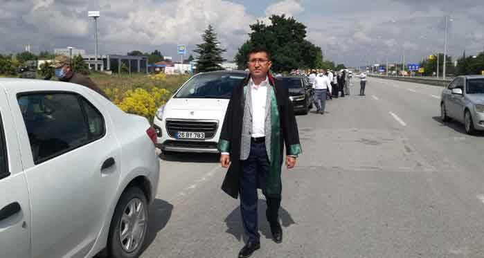 Eskişehir Baro Başkanı Ankara'ya yürüyor!