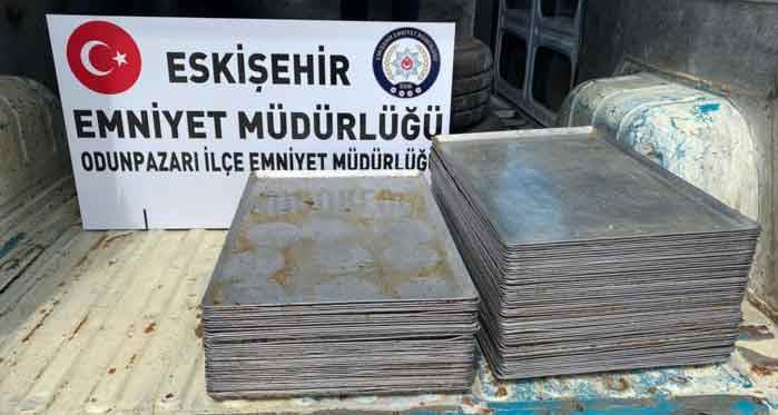 Eskişehir'de 600 bin liralık tepsi hırsızlığı!
