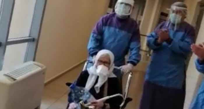 Eskişehir'de 75 yaşındaki kadın koronavirüsü yendi!
