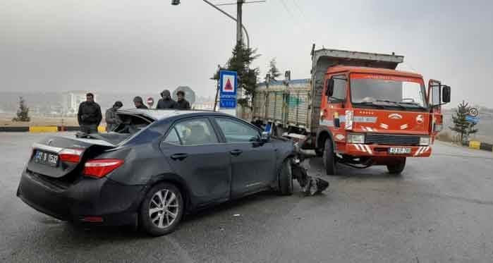 Eskişehir'de belediye başkanı kaza yaptı