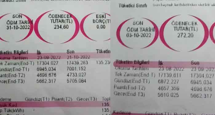 Eskişehir'de çifte elektrik faturası şoku!