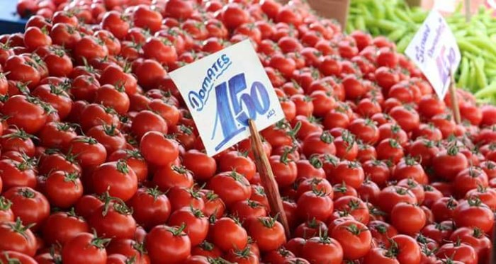 Eskişehir'de domatesin fiyatı...
