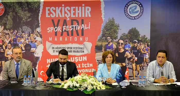 Eskişehir'de efsane maraton başlıyor!