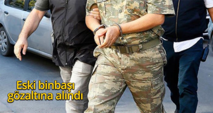 Eskişehir'de eski binbaşı gözaltına alındı