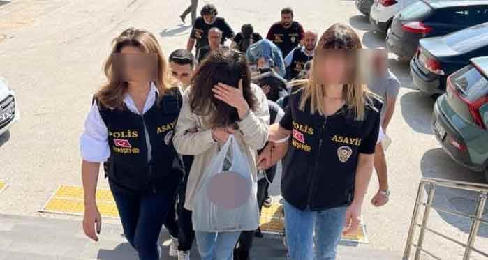 Eskişehir'de fuhuş operasyonu: 1'i kadın 7 kişi...