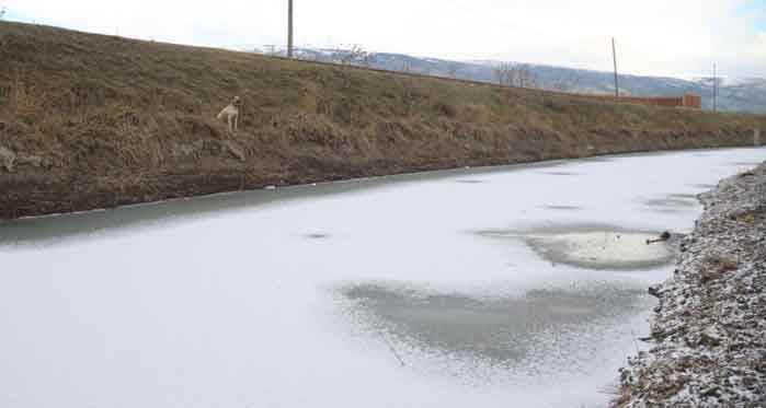 Eskişehir'de kuvvetli soğuk etkisini gösteriyor: Tamamen dondu!