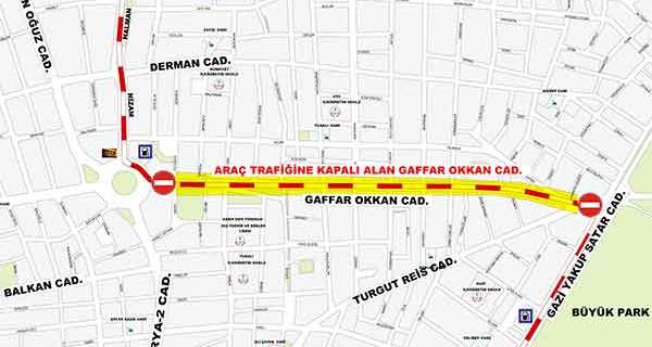 Eskişehir'de o cadde trafiğe kapatılacak!