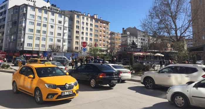 Eskişehir'de öfke dolu dakikalar: Trafik sıkışınca...