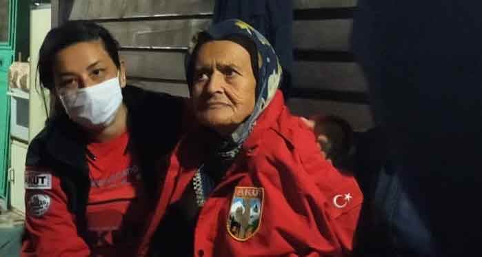 Eskişehir'de ormanda kaybolan kadının imdadına AFAD yetişti!