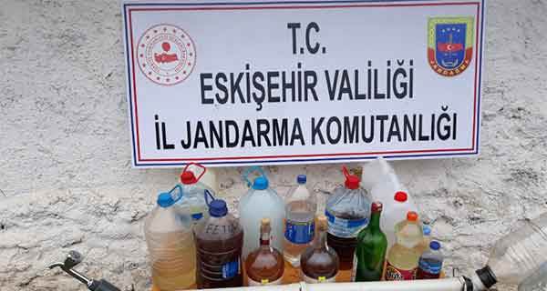 Eskişehir'de sahte içki operasyonu