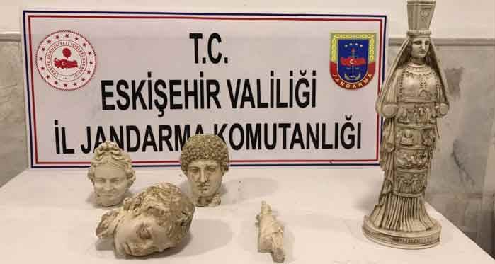 Eskişehir'de tarihi eser kaçakçılarına geçit yok!
