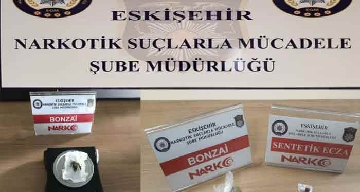 Eskişehir'de uyuşturucu operasyonu: 4 kişi gözaltında