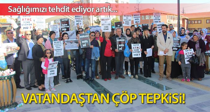 Eskişehir'de vatandaşın 'çöp' isyanı!
