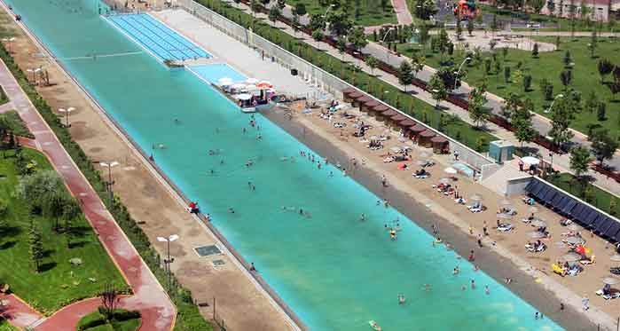 Eskişehir'de yapay plaj açılıyor! Eskişehir'e güzel haber...
