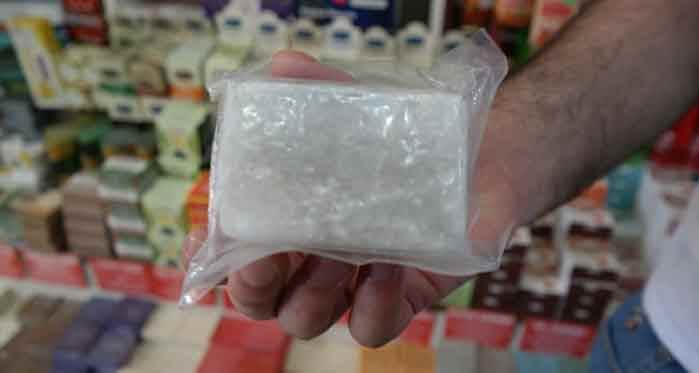 Eskişehir'de yaz gelince "tuz sabunu" satışları patladı
