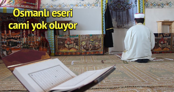 Eskişehir'deki Osmanlı eseri cami yok oluyor