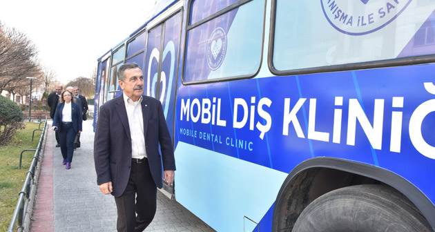 Eskişehir’den deprem bölgesine mobil diş kliniği