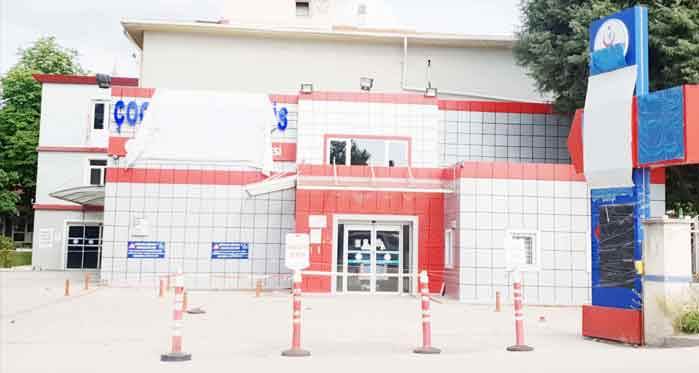Eskişehir Devlet Hastanesi binasının yıkımı için...