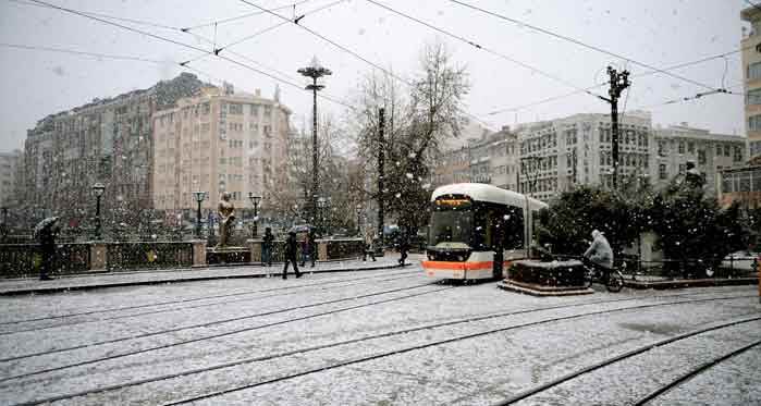 Eskişehir'e hafta sonu kar yağışı geliyor!