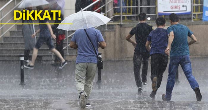 Eskişehir'e sağanak yağış uyarısı!