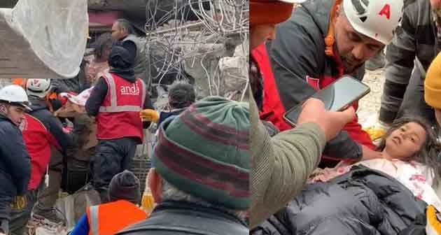 Eskişehir ekibi depremin 106'ncı saatinde kurtardı