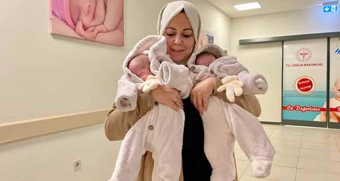 Eskişehir'in mucize ikizleri: 1 kilo 100 gram doğdular!