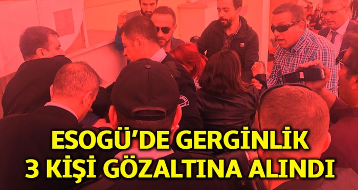 Eskişehir Osmangazi'de bildiri gerginliği: 3 gözaltı