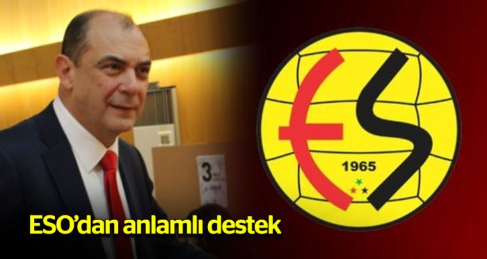 Eskişehir Sanayi Odasından Eskişehirspor'a anlamlı destek