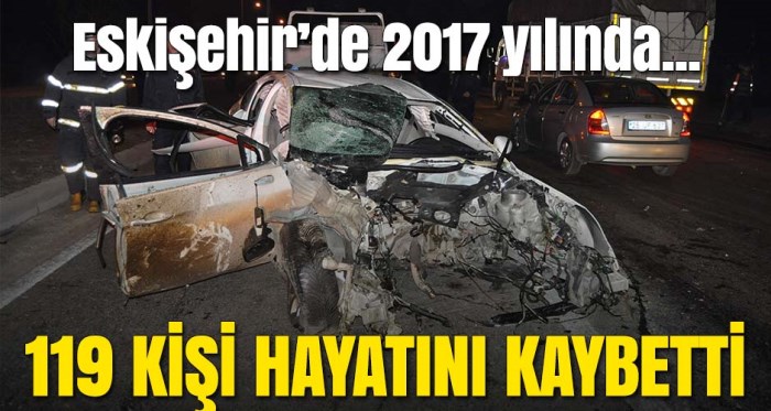 Eskişehir trafik kazası istatistikleri