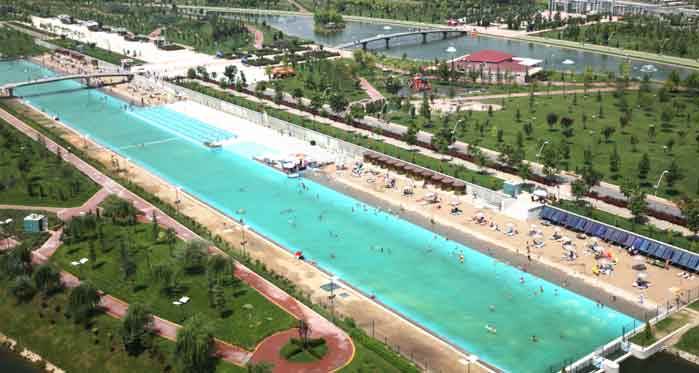 Eskişehir yapay plaj sezonu 2019 yılı için açılıyor