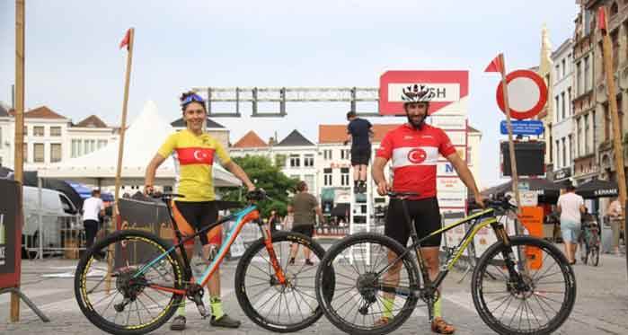 Eskişehirli bisikletçilere Almanya'da büyük şok!