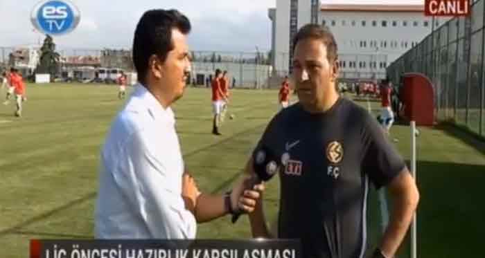 Eskişehirspor - Bucaspor maç öncesi görüntüleri