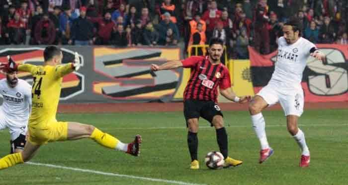 Eskişehirspor: 1 - Altay: 0 (Maç sonucu)