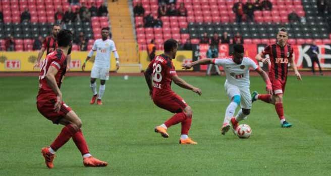 Eskişehirspor: 1 - Gazişehir Gaziantep: 4