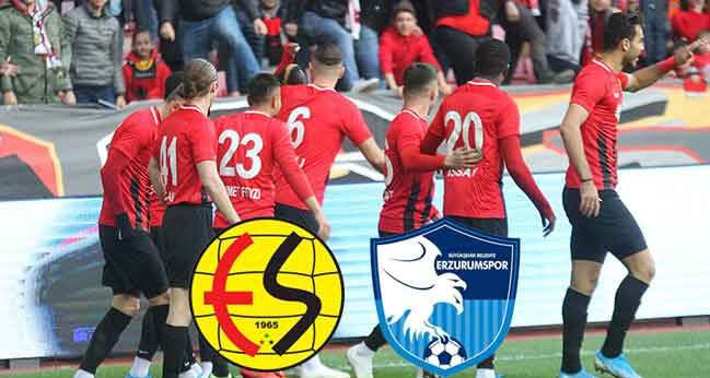 Eskişehirspor: 1 Erzurumspor: 2 maç sonucu (MAÇ ÖZETİ)